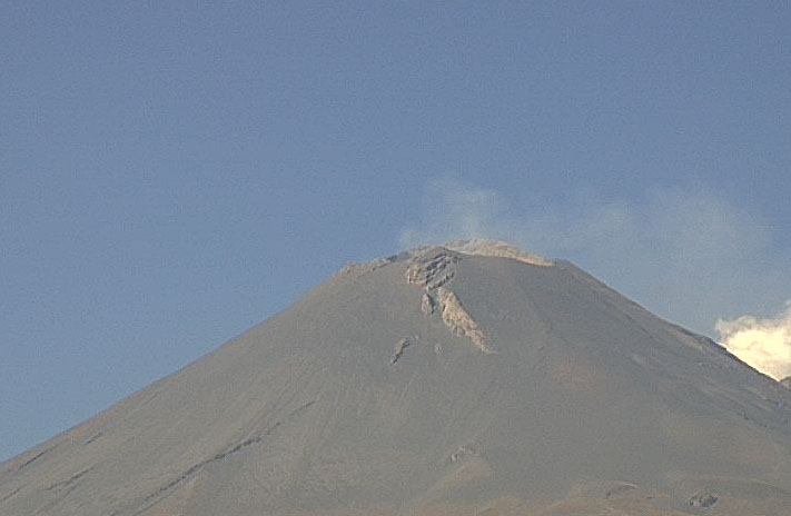 Popocatépetl registra dos sismos volcanotectónicos
