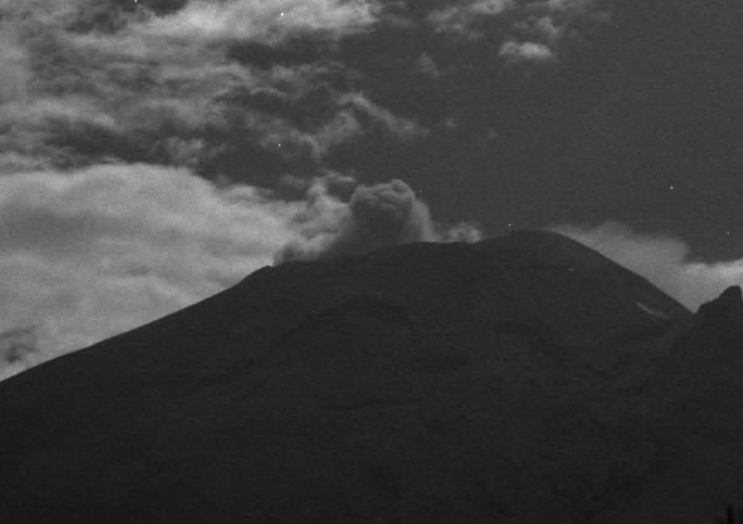 Popocatépetl registra y un sismo volcanotectónico