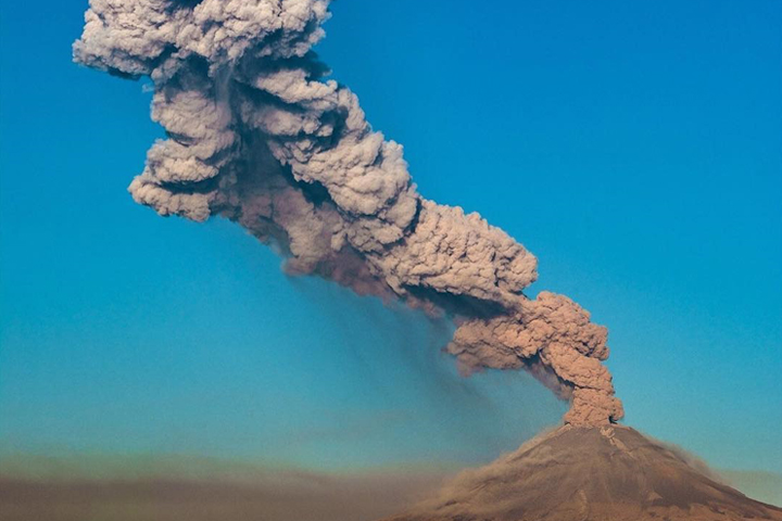 Estos son los volcanes más activos en México