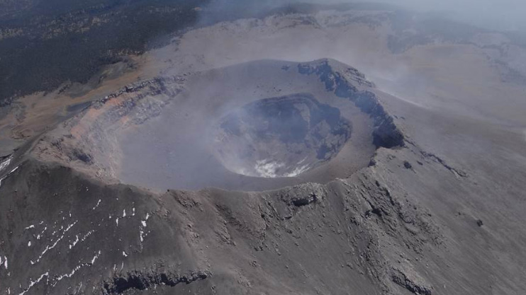 Domo del Popocatépetl mantiene misma dimensión: Cenapred