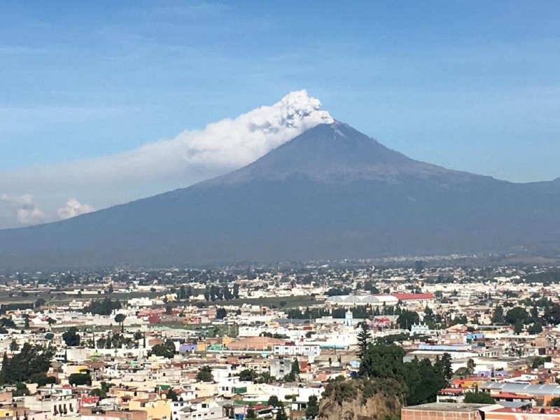 Tranquilidad en el Popocatépetl