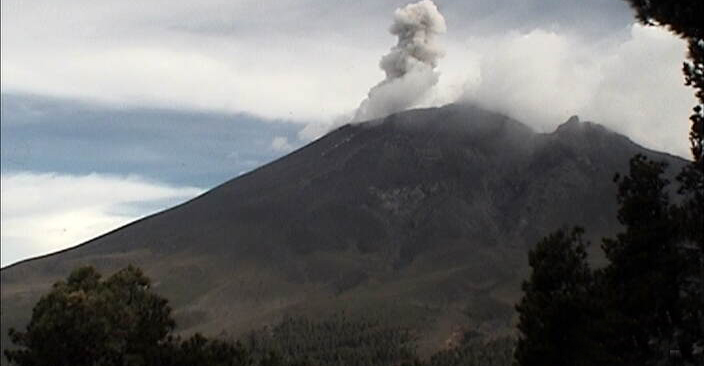 Popocatépetl incrementa actividad a 326 exhalaciones en 24 horas