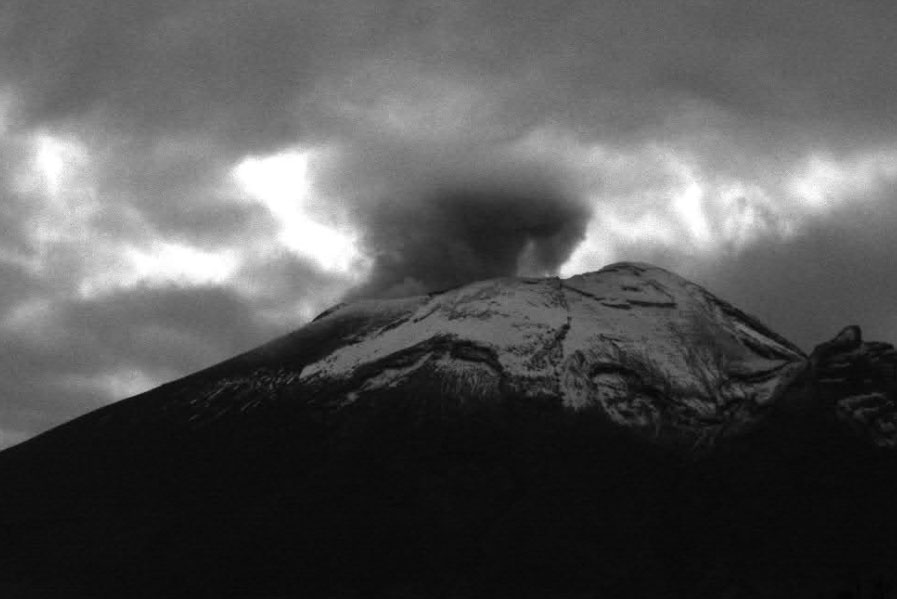 Popocatépetl registra 80 exhalaciones y 186 minutos de tremor