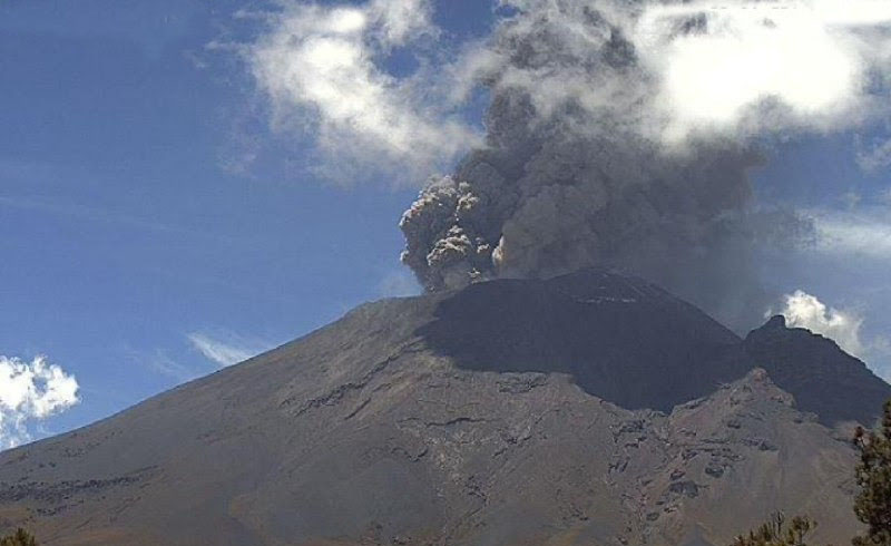 Actividad del Popocatépetl no implica cambio en semáforo de alerta