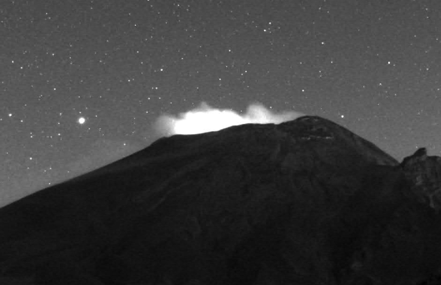 Popocatépetl registra dos explosiones en 24 horas