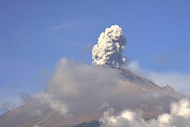 Actividad del Popocatépetl no altera alerta volcánica: PC