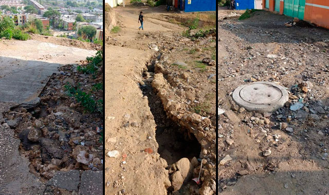 Daños en colonias de Tehuacán por lluvias afectan a 2 mil familias