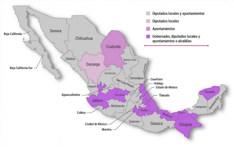 Puebla, el estado con más cargos en disputa para elecciones de 2024