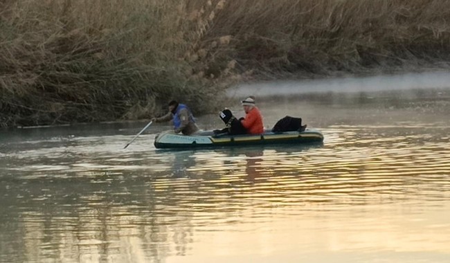 INM rescata del Río Bravo a tres migrantes mexicanos