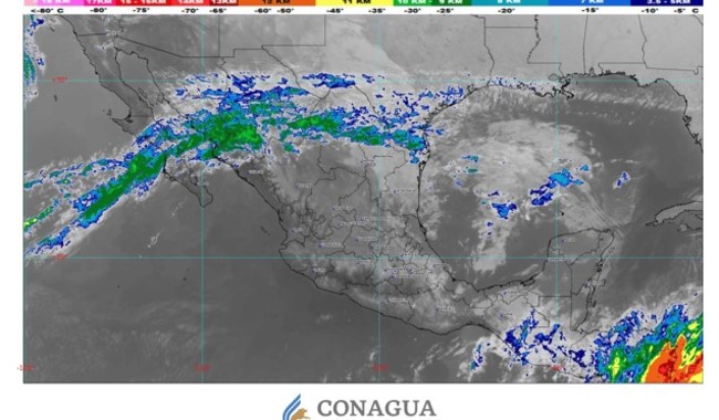 Habrá lluvias fuertes en siete estados del país, Puebla incluido