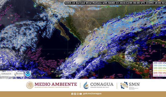 Se pronostican lluvias muy fuertes en Puebla