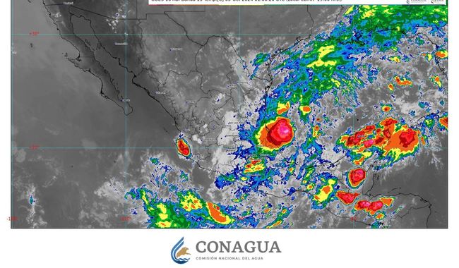 Se pronostican lluvias torrenciales para Oaxaca y Veracruz