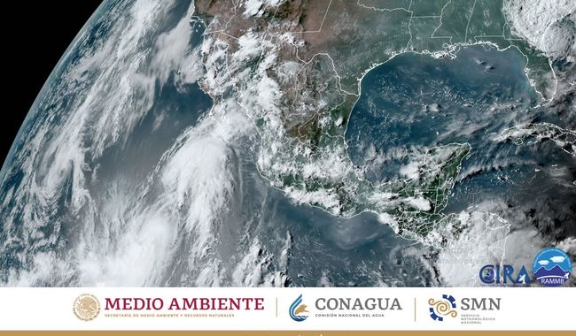 Pronóstico de lluvias en nueve entidades del noroeste, norte, occidente, centro y sureste de México