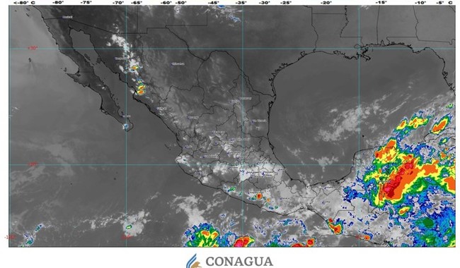 Se prevén lluvias muy fuertes en regiones de Quintana Roo