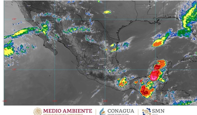 Se prevén lluvias fuertes en Puebla, Tlaxcala y Veracruz