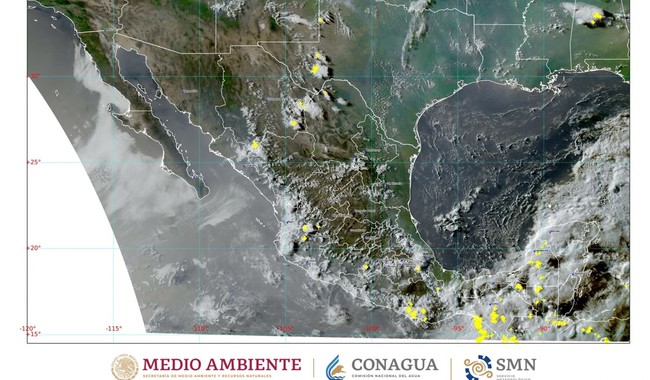 Habrá lluvias torrenciales en la Península de Yucatán