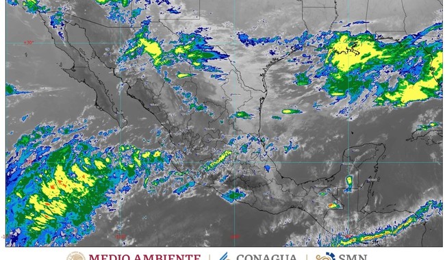 Se prevén lluvias intensas en Puebla