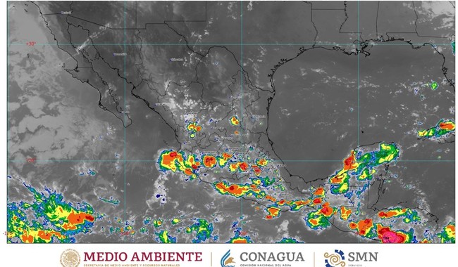 Onda Tropical 23 provocará lluvias en Chiapas, Oaxaca y Veracruz