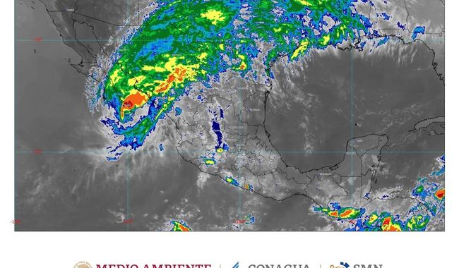 Norma, mantienen lluvias extraordinarias en Baja California Sur