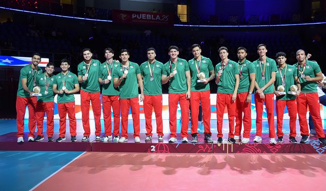 México varonil subcampeón del Final Four NORCECA de Voleibol