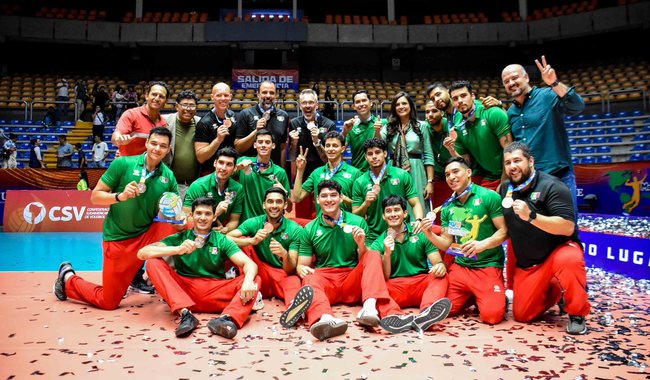 México se queda con la plata en la Copa Panamericana de Voleibol de Sala