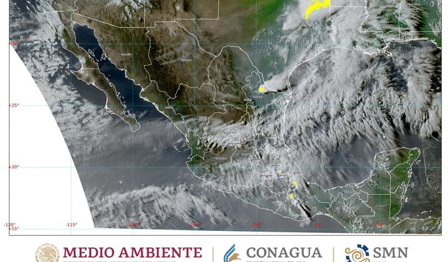 Se pronostican lluvias puntuales fuertes para Puebla y Veracruz