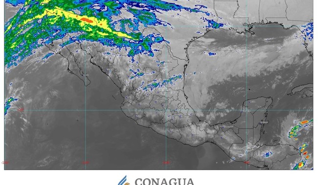 Habrá lluvias muy fuertes en Puebla, Chiapas, Oaxaca, Tabasco y Veracruz