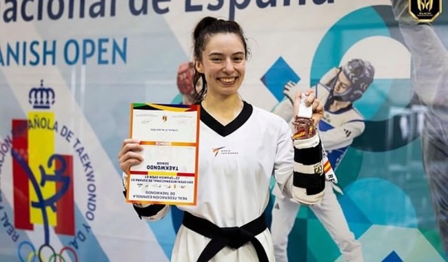 Daniela Souza logra segunda presea internacional del año en Abierto de España