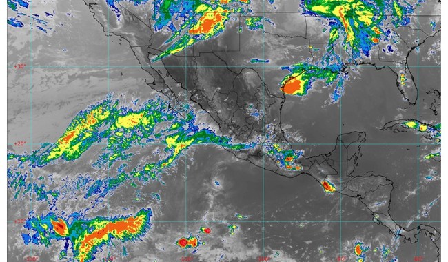 Se pronostican lluvias fuertes en Puebla, Coahuila, Oaxaca, Tlaxcala y Veracruz