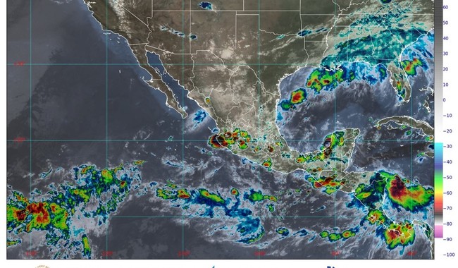 Esta noche de viernes, se prevé un temporal de lluvias intensas