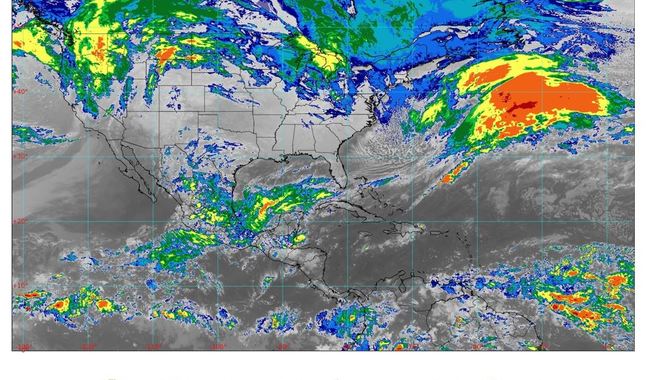 Esta noche habrá lluvias torrenciales en Puebla, Chiapas y Oaxaca