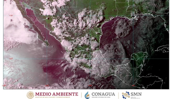 Habrá lluvias intensas en Puebla, Chiapas, Guerrero, Morelos, Oaxaca y Veracruz