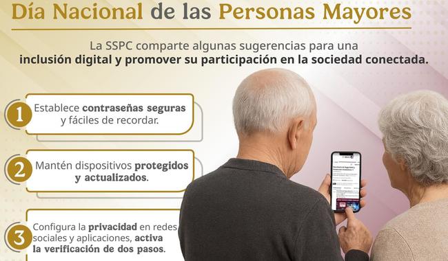SSPC emite recomendaciones de inclusión y seguridad digital