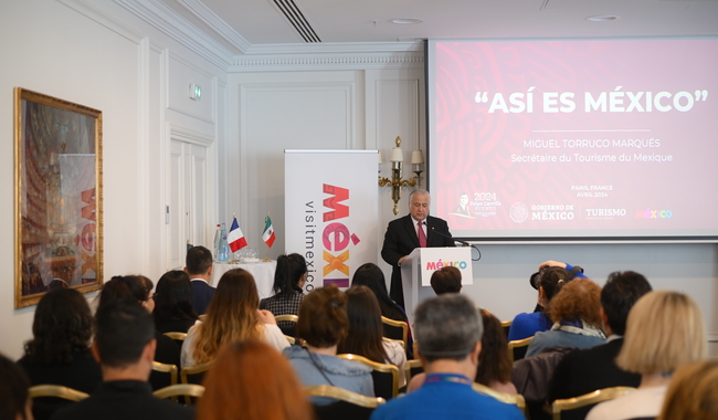Inicia Operación Toca Puertas en París para impulsar llegada de turistas de Francia a México