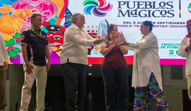 Tianguis Nacional de Pueblos Mágicos en Veracruz rompe todos los récords