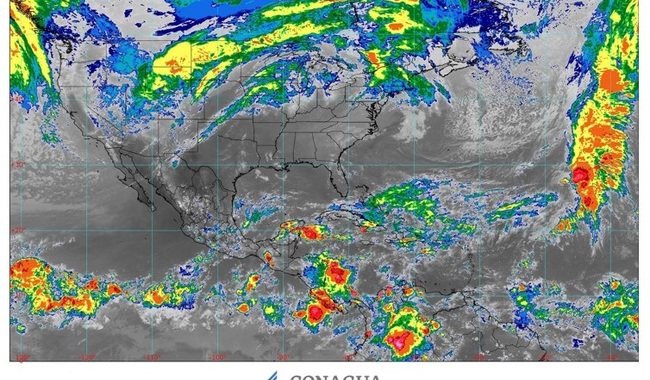 Se prevén lluvias muy fuertes en Quintana Roo y Yucatán