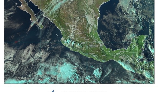 Se prevén lluvias fuertes en Chiapas, Jalisco, Michoacán y Quintana Roo