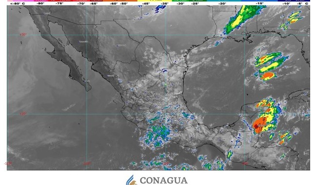 Habrá lluvias muy fuertes en siete estados del país, incluyendo Puebla