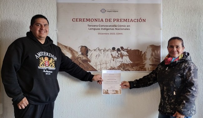 Poblanos participan en concurso de Cómic en Lenguas Indígenas Nacionales