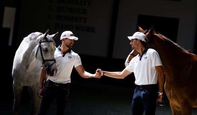 Equipo de salto ecuestre mexicano se retira de la final olímpica