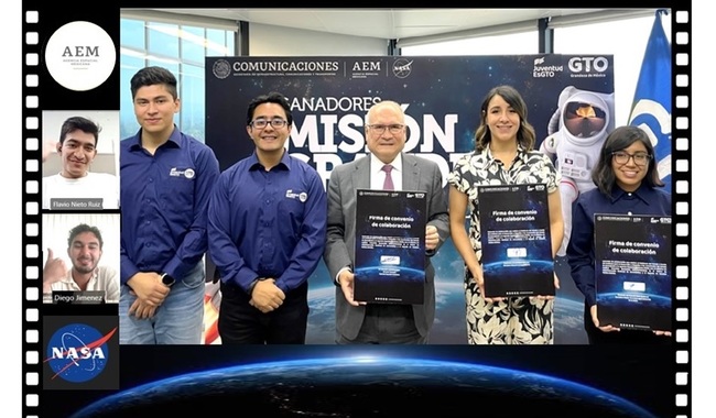 En agosto cinco jóvenes mexicanos irán a la NASA