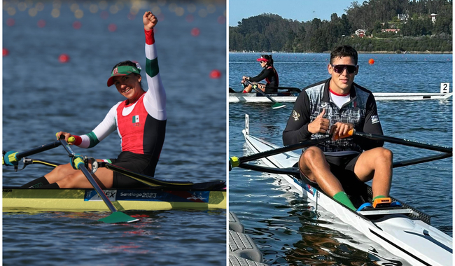 Kenia Lechuga y Juan José Flores inician Regata Clasificatoria a París 2024