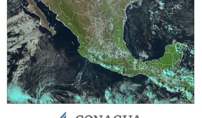 Se esperan lluvias en Guerrero, Oaxaca y Quintana Roo