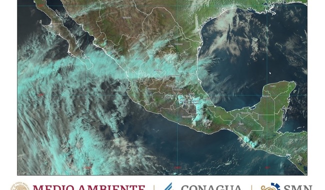 Se pronostican lluvias fuertes en el oriente y sureste de México