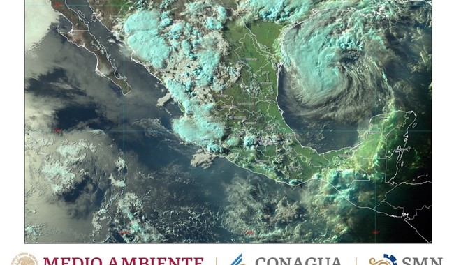 Se pronostican lluvias muy fuertes en el noroeste, occidente y sureste de México