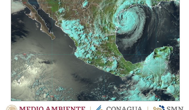 Habrá lluvias muy fuertes y posibles trombas marinas en Tamaulipas