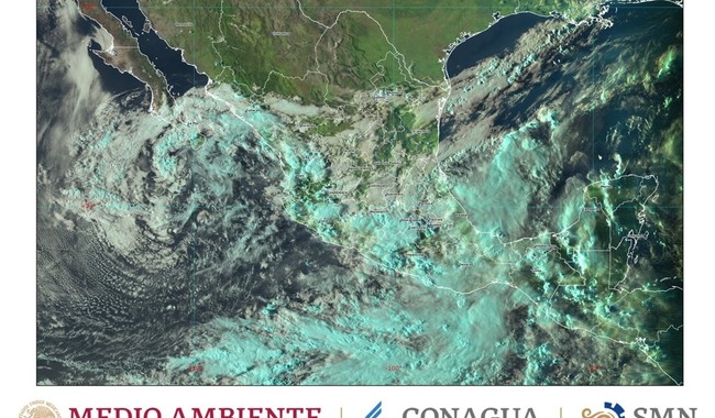 Se pronostican lluvias intensas en Chiapas, Guerrero, Oaxaca y Veracruz