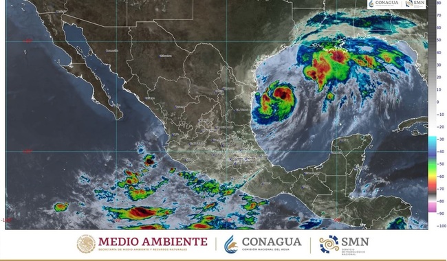 Se mantiene el pronóstico de lluvias muy fuertes para regiones de Tamaulipas