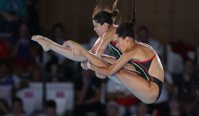 Clavadistas Alejandra Orozco y Gabriela Agúndez terminan en quinto lugar