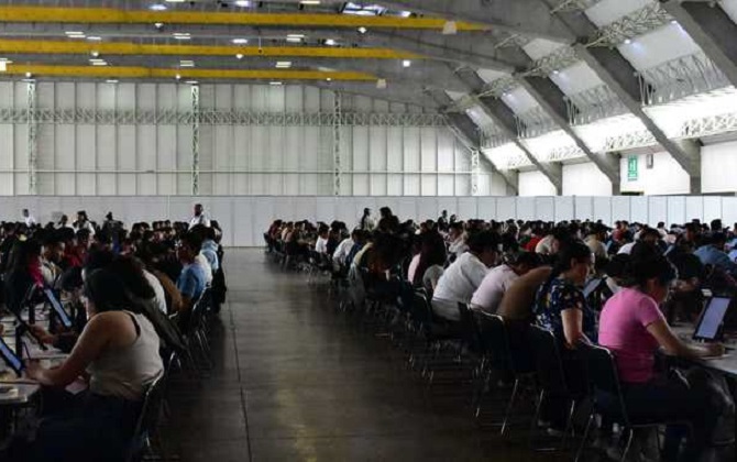 Aplican en Puebla Examen Nacional de Aspirantes a Residencias Estomatológicas